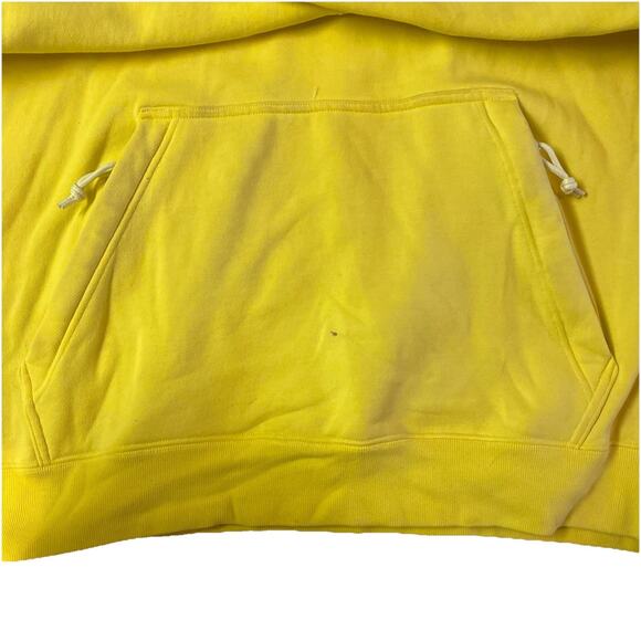 Nike ACG Men's Fleece Pullover Hoodie Size L Yellow *Flaws* - Picture 10 of 12